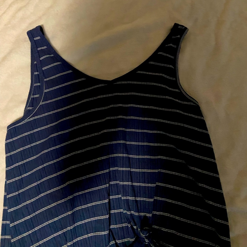 Blue tank tops